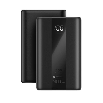 Зовнішній акумулятор Forcell F-Energy P20K2 20000mAh PD 22,5W QC3.0 чорний