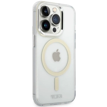 Tumi Transparentný MagSafe pevný obal pre iPhone 14 Pro priehľadný/číry