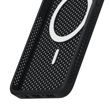 Чохол для Samsung Galaxy S25 3mk COOLing MagCase MagSafe Black