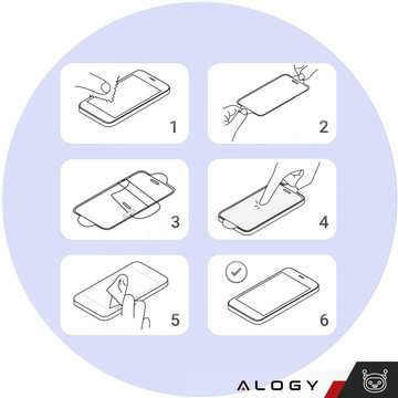 2x 9H tvrzené sklo pro displej telefonu Samsung Galaxy S23 FE Alogy Screen Protector PRO [2 ks.]