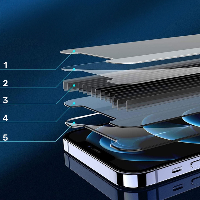 Privacy Glass for iPhone 15 / 15 Pro Anti-Spy Private Anti-Spy Tempered Matte Screen Protector Alogy