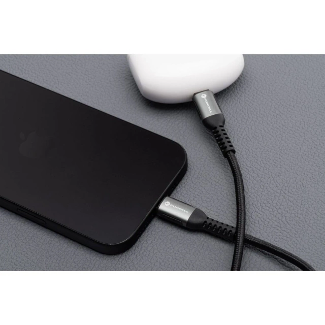 Kábel USB-A do USB-C 3m 66W Nylon Quick Charge 3.0 SUPERVOOC