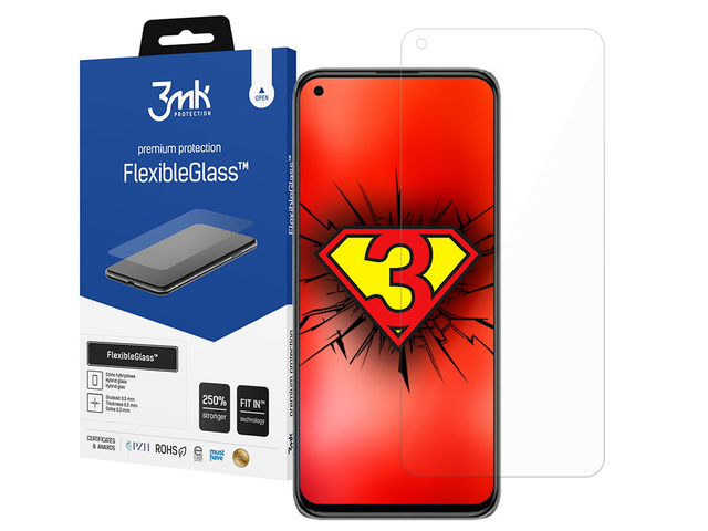 Гібридне скло 3mk Flexible Glass 7H для Xiaomi Mi 11 Lite 4G / 5G