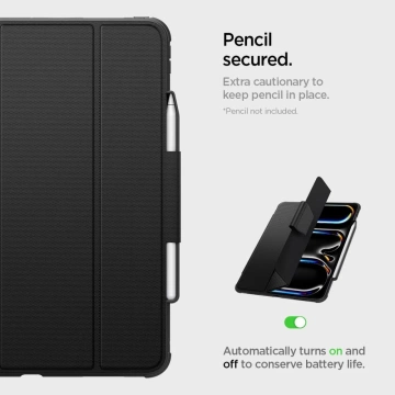 Etui Spigen Rugged Armor „Pro“ pre Apple iPad Pro 13 7/2024 čierny