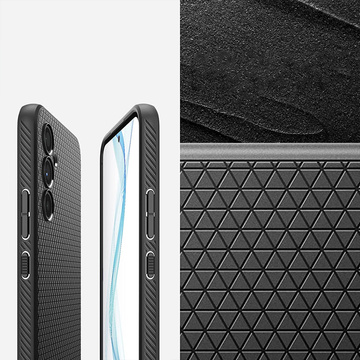 Етуй на телефон Spigen Liquid Air для Samsung Galaxy A54 5G Matte Black