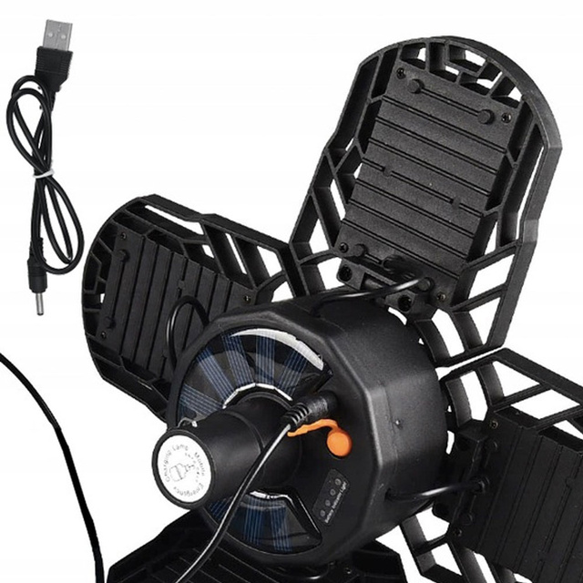 Solar LED lamp COB hanging camping tourist XF-702COB 200W