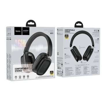 Bezdrôtové bluetooth slúchadlá HOCO W51 čierne