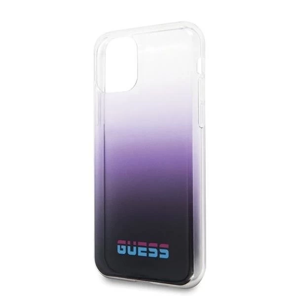 Guess GUHCN65DGCPI iPhone 11 Pro Max purpurovo/gradientovo purpurové pevné puzdro California