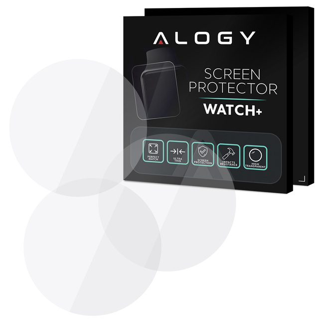 3x Tvrdené sklo na obrazovku Alogy pre Xiaomi Mi Watch S1 Active Global
