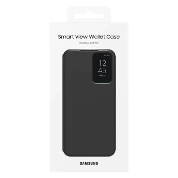 Фліп-чохол Samsung Smart View Wallet EF-ZA356CBEGWW для Samsung Galaxy A35 - чорний