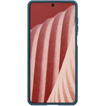 Odolný kryt Nillkin Super Frosted Shield Pro pre Samsung Galaxy A73 modrý