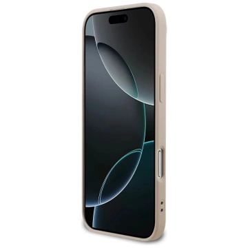 Etui Guess Hardcase 4G Big Metal Logo do iPhone 17 Air, różowe