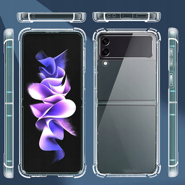 Etui pancerne ShockProof Alogy Case na Samsung Galaxy Z Flip 3 5G Clear