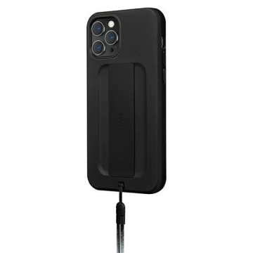 Чохол UNIQ Heldro iPhone 12 Pro Max 6.7" black / midnight black Antimicrobial
