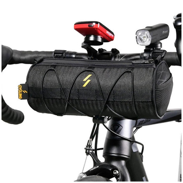Alogy Fahrradtasche Radstange Fahrradtasche Wasserdichte Fahrradtasche 2,5 L Schwarz