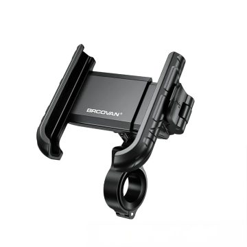 KEWIG M11B držiak na motorku pre telefón s QC 3.0 15W Qi nabíjačkou čierny