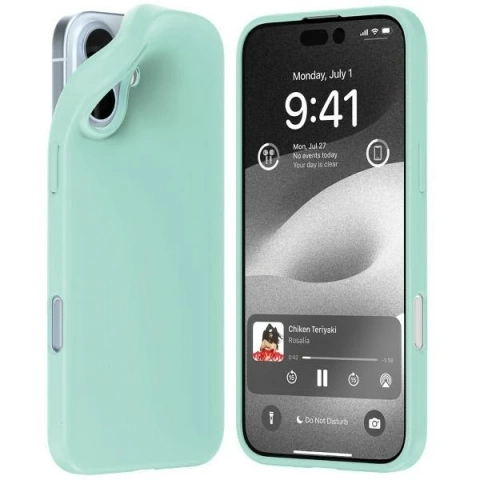 Mercury Soft Case für iPhone 16 Plus 6,7" Mint