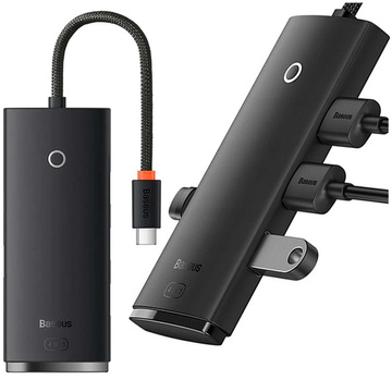 HUB Adapter Baseus Lite Series adapter USB-C splitter to 4x USB-A 25cm