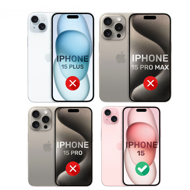 Загартоване скло Supreme Set для Apple iPhone 15 Clear