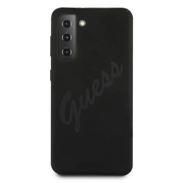 Guess GUHCS21MLSVSBK S21 G996 černé/černé pevné pouzdro Script Vintage