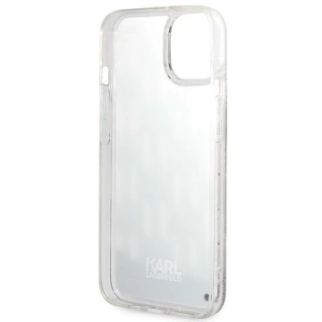 Etui Karl Lagerfeld KLHCP14MLMNMK na iPhone 14 Plus 6,7" pevné puzdro Liquid Glitter Monogram