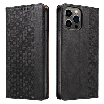Magnet Strap Case Case pro iPhone 13 Pro Pouch Wallet Mini Lanyard Pendant Black