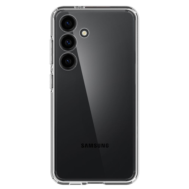 Чохол для Samsung Galaxy S24 Plus Spigen Ultra Hybrid Case, прозора задня кришка, Crystal Clear Glass