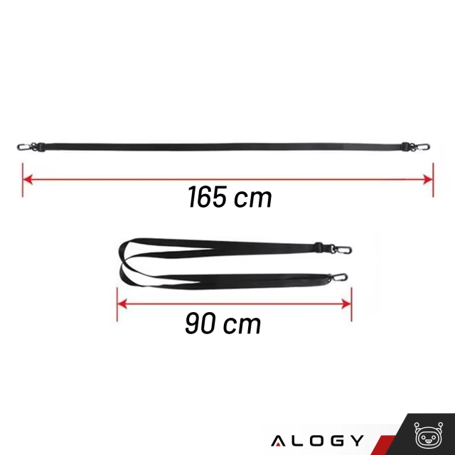 2 водонепроникні водонепроникні чохли за стандартом IPX8 для телефону 6,7 дюймів, подвійний чохол Alogy, водонепроникний чорний