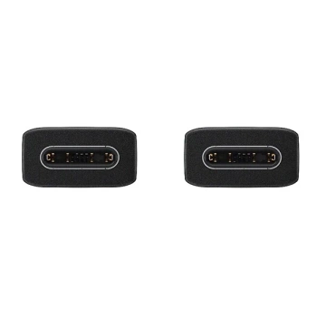 Čierno-čierny kábel na rýchle nabíjanie Samsung EP-DN975BB USB-C na USB-C