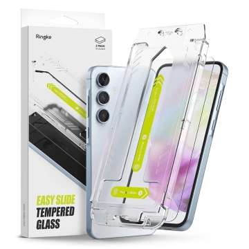 Ringke Easy Slide 2-pack tempered glass for Samsung Galaxy A35 5G Clear