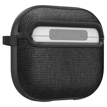 Чохол для Apple AirPods 4 Spigen Urban Fit чорного кольору з карабіном
