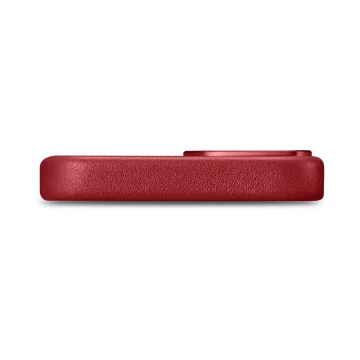 Шкіряний чохол iCarer Case з натуральної шкіри для iPhone 14 Plus Red (сумісний з MagSafe)