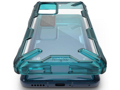 Etui Ringke Fusion X od Huawei P40 tyrkysově zelená