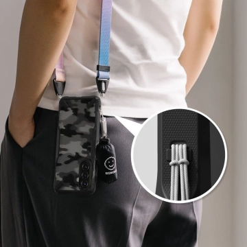 Ochranný kryt Ringke Fusion X Camo pre Galaxy A36 / A56 5G, čierny