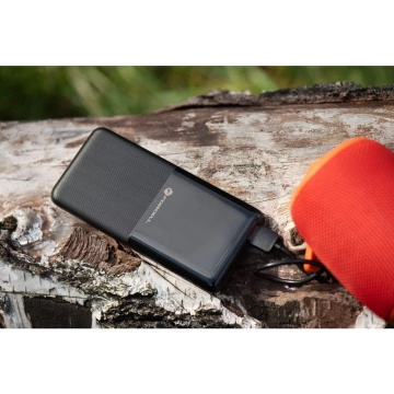 Powerbank Forcell P10k1 10000mAh PD QC 3xUSB LED Slim Czarny