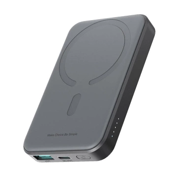 Powerbank Induktive Joyroom Mini 5000mAh 20W Magnetische Schwarz schnelle ladung
