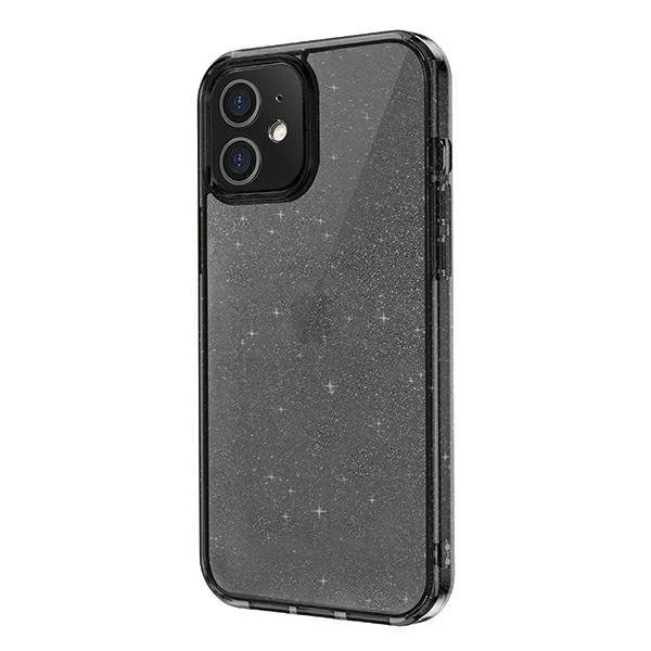 UNIQ case LifePro Tinsel iPhone 12 mini 5.4" black/vapour smoke