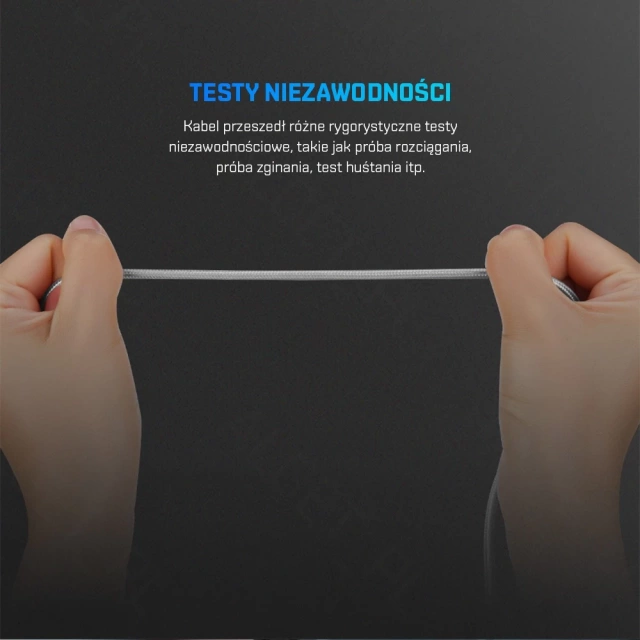 ROCK SPACE C2 USB-C Cable Type C Nylon 2m 1.5A