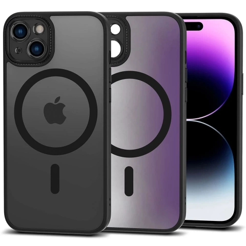Etui Magmat Cam+ Magsafe do Apple iPhone 15 Matte Black