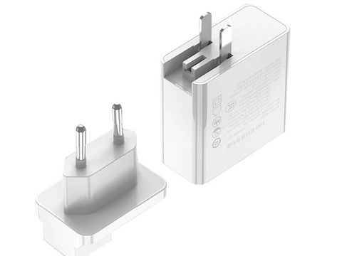 USB nástěnná nabíječka 2x USB-C Rock Gan EU / US USB-C kabel typu C