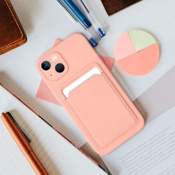 CARD CASE for IPHONE 14 PLUS pink