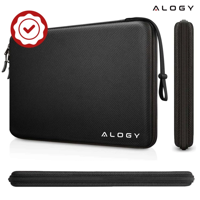 Ochranné pouzdro na notebook, MacBook Air Pro 13,3" Alogy Hard Foam Bag pro 13-14" notebooky černé