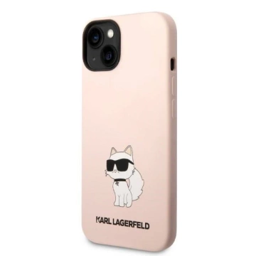 Etui Karl Lagerfeld KLHCP14MSNCHBCP do iPhone 14 Plus 6,7" hardcase Silicone Choupette