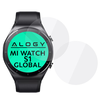 2x Alogy Tempered Glass Screen Protector for Xiaomi Mi Watch S1 Global