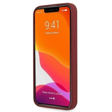 Захисний чохол Mercedes MEHCP13LSILRE для Apple iPhone 13 Pro / 13 6.1" red/red hardcase Silicone Line