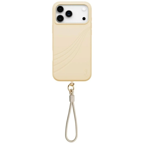 Etui UNIQ Coehl Serina do iPhone 17 Pro Max Magnetic Charging Beżowy