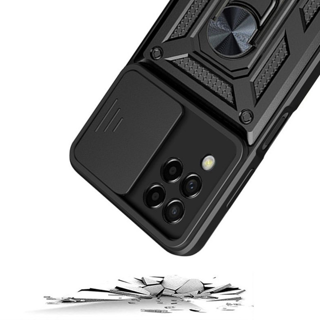 Handyhülle Alogy Camshield Stand Ring Case für Samsung Galaxy M53 5G