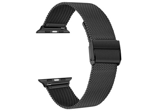 Alogy Milanese Strap for Apple Watch 38/40/41mm Black