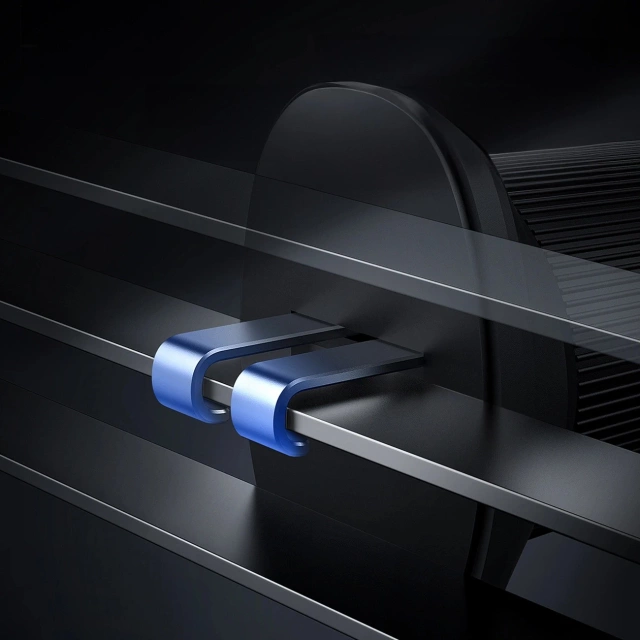 Baseus CW01 držák do auta pro iPhone s 15W indukční nabíječkou do ventilace - černý