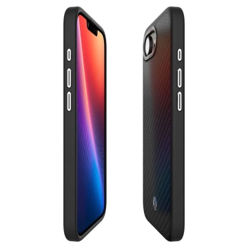 Чохол для iPhone 16e Spigen Enzo Aramid MagSafe Matte Black